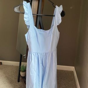 Blue Babydoll Dress